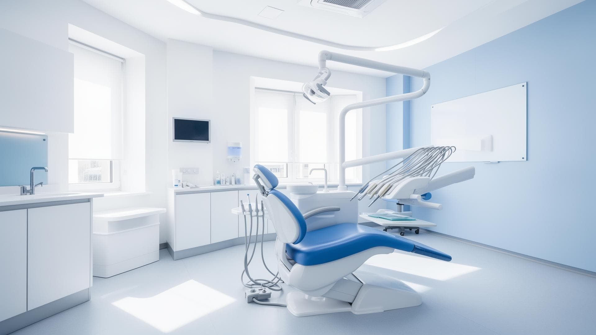 Modern dental clinic interior